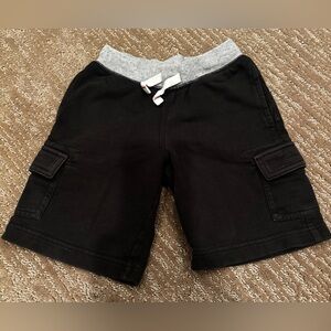 Hanna Andersson Bright Basics Skate Shorts, Size 4, Soft Black